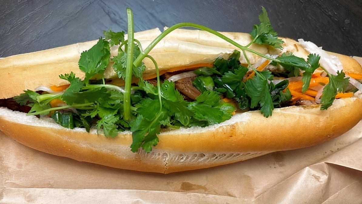 Grilled Banh Mi.